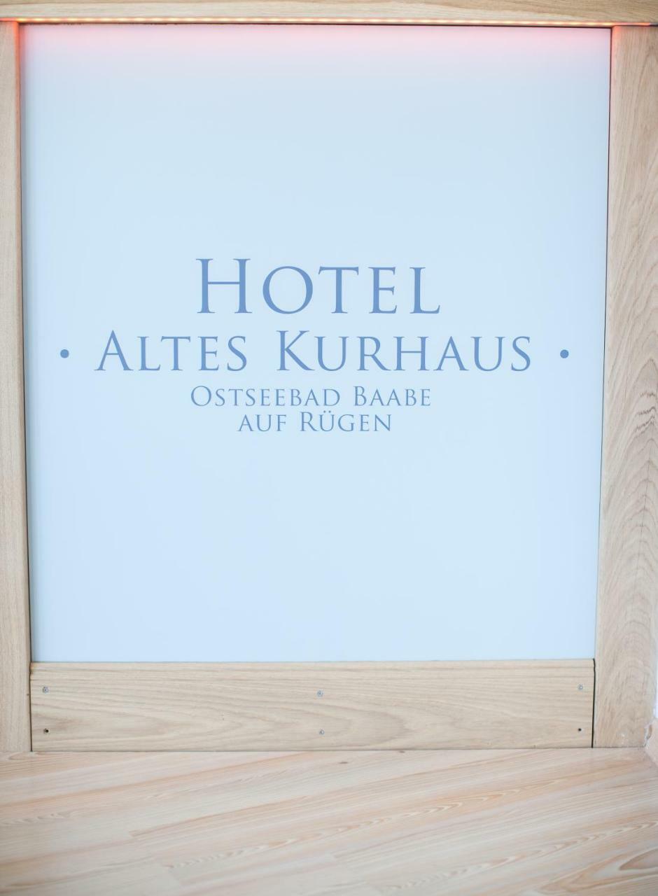 Hotel Altes Kurhaus Бабе Екстер'єр фото